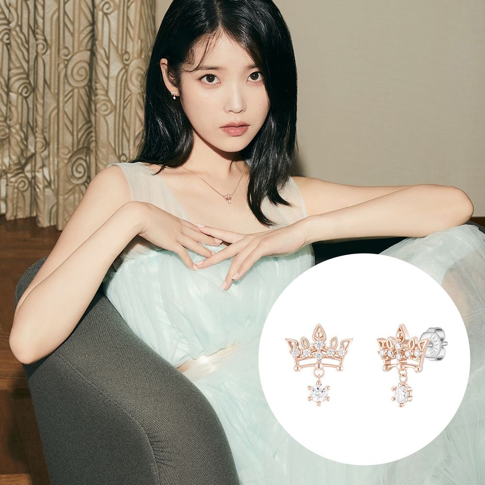 [롯데백화점] 제이에스티나  아이유 PICK Dew Linea Tiara 귀걸이 (JJLJEQ0BF502SR000)