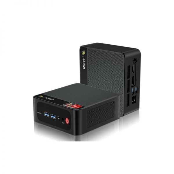 [해외] Beelink 비링크 SER5 MAX 미니 PC AMD Ryzen 7 6800U 최대 4.7GHz 8C 16T 24GB LPDDR5 RAM 500GB PCIe4.0x4 SSD 4K 트리플 디스플레이 WiFi 6 BT