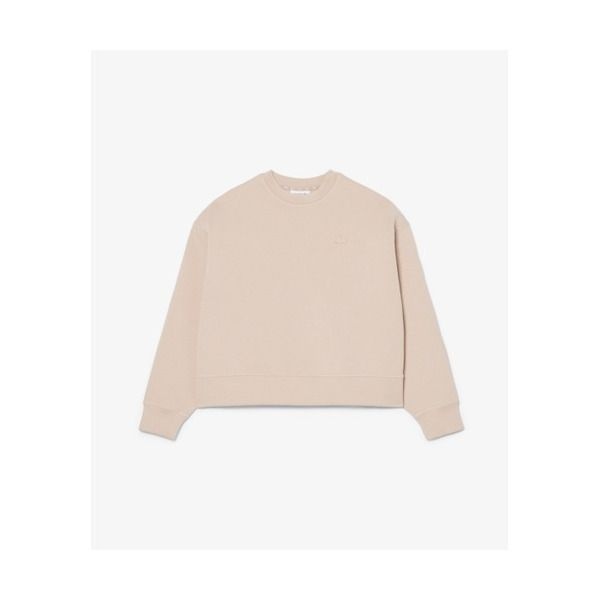라코스테 라코스테 [라코스테] LACOSTE 여성 더블페이스 소프트 크루넥 스ㅤㅇㅞㅅ셔츠 SF0046-56G X6F 6025785 -56GX6F -