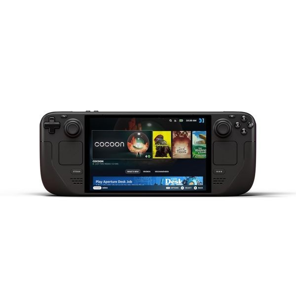 VALVE [해외] 밸브 스팀덱 LCD 256GB 휴대용 게임 콘솔 7인치 1280x800 60Hz 디스플레이 Wi Fi 5 블루투스 케이스 45W 고속 충전기 포함 27