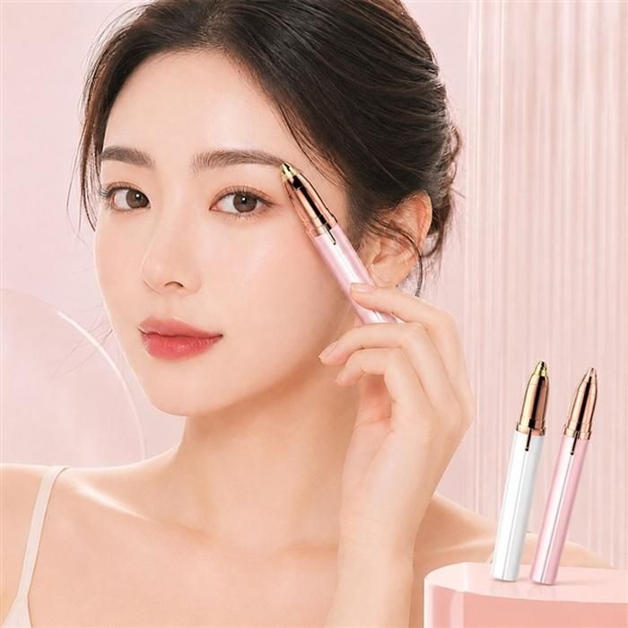 전동 눈썹정리 제모 다듬기 무선 휴대용 면도기 칼 잔털 지우개 남자 바리깡