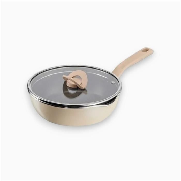 테팔 원픽냄비팬 플러스 24cm 양송이베이지