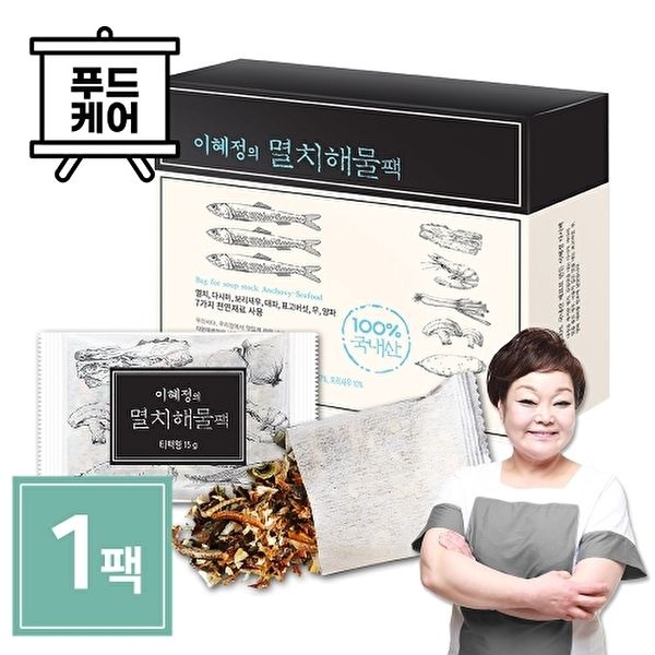[빅마마 이혜정]빅마마 이혜정의 멸치 해물 다시팩 (15g x 10개)