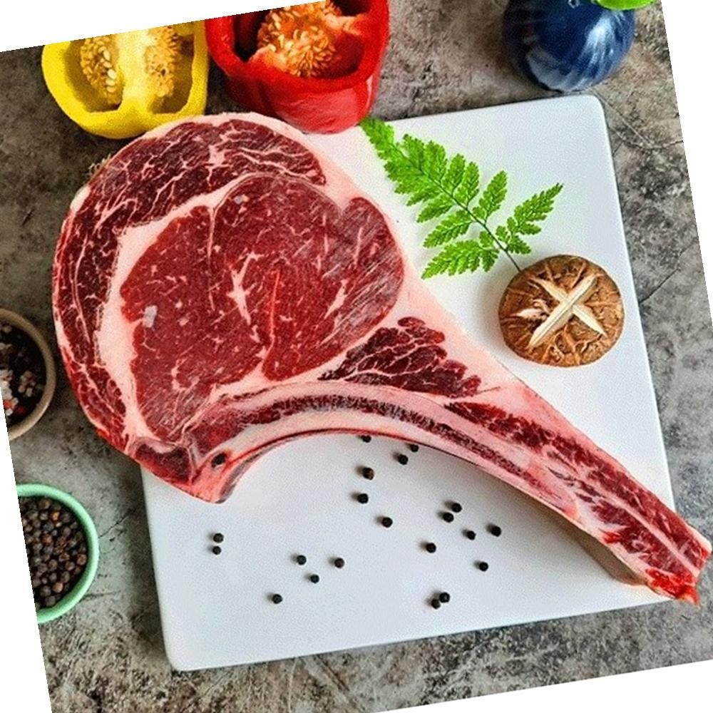 미국산 토마호크 뼈컷팅 1200-1290g 캠핑고기