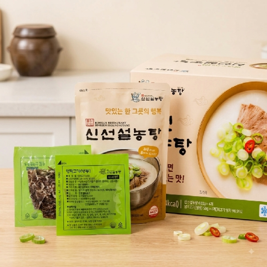 신선설농탕 2.6kg (650g  4개입) / 설렁탕26549694588397
