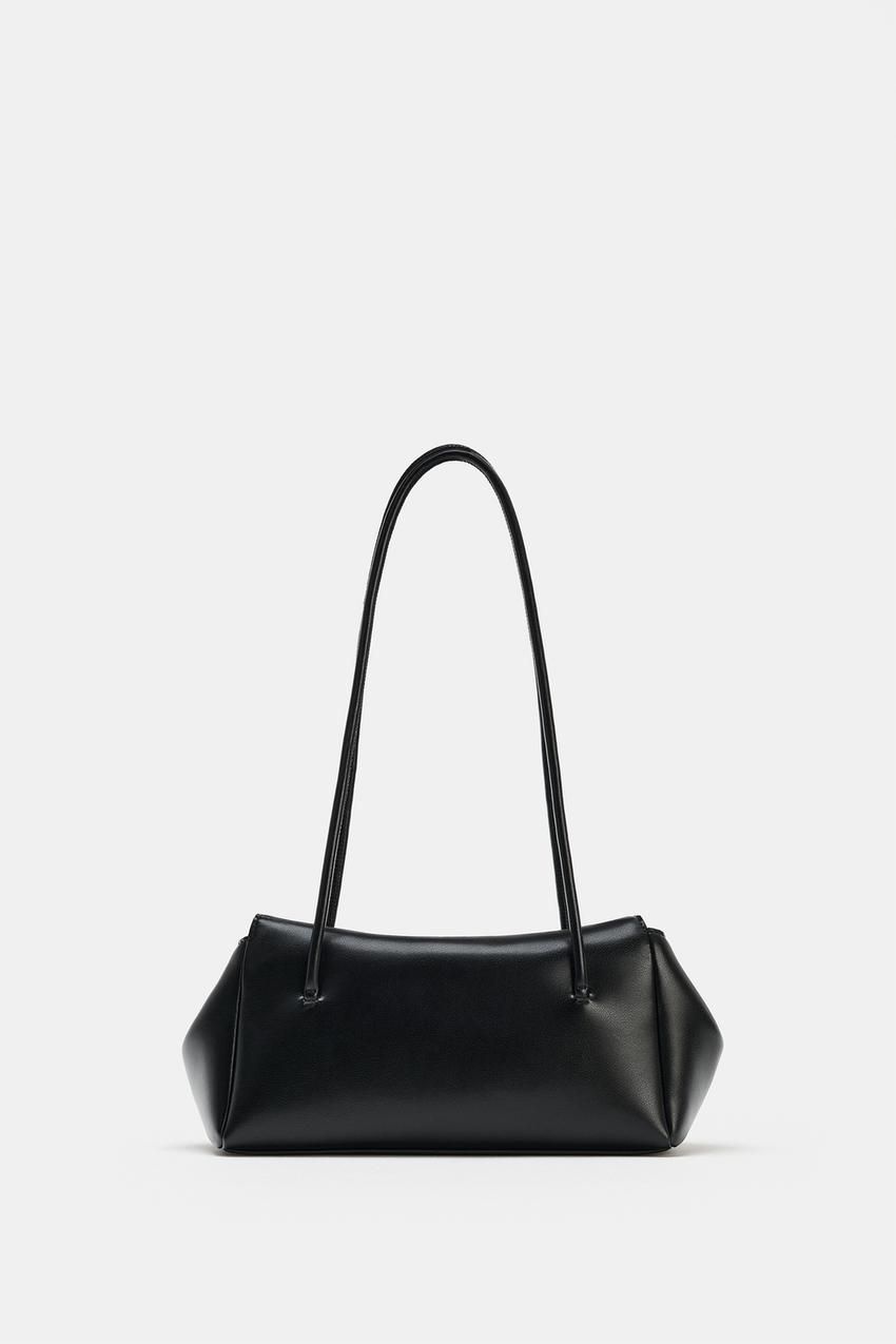 [매장정품] ZARA 롱 숄더백 - 블랙 6821/710/800 D1H872I A4QCZ2G