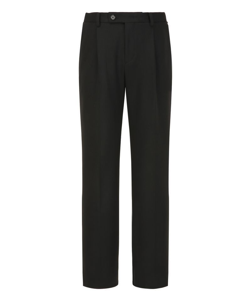 <매장정품> JILLSTUART 질스튜어트 NEWYORK MEN 윈터 세미와이드 슬릿 슬랙스 - 블랙 (JNPA6D303BK) JNPA6D303BK 2076092