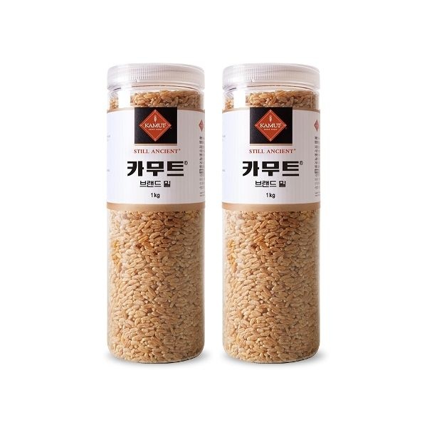 [이쌀이다] 카무트 1kg X 2개 (용기)