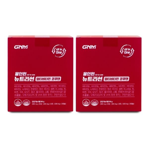 GNM자연의품격 올인원 뉴트리션 멀티비타민 코큐텐 2800mg x 3...
