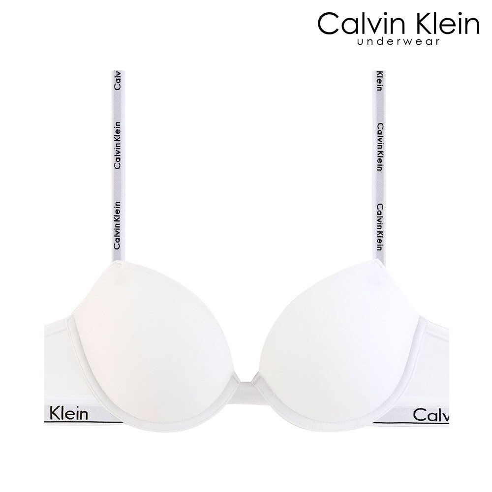 캘빈클라인 언더웨어 캘빈클라인 언더웨어 CK 여성 아이콘 코튼 데미 브라 QF8499 WHITE 78K203 87C203