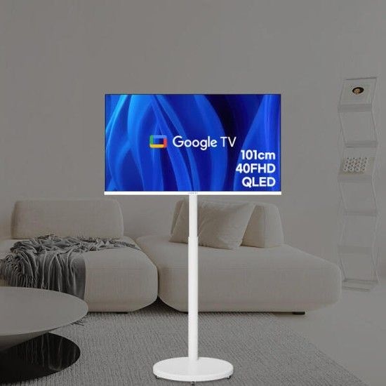 아트박스/와이드뷰 [설치] QLED 40 FHD 스마트TV 유압식 V3삼탠바이미 세트