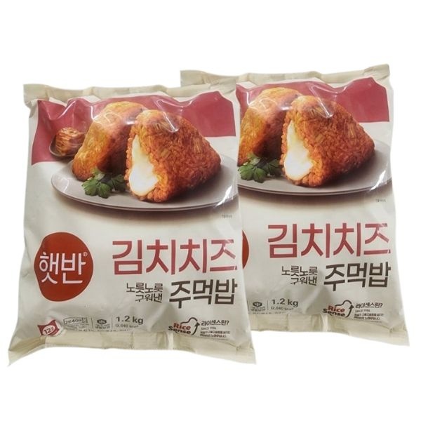 햇반 김치치즈 주먹밥 100g X 12 X 2 코스트코