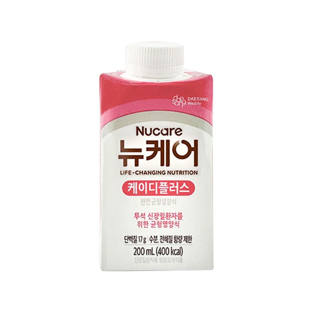 뉴케어 케이디플러스 200ml x 1개 투석용 아침대용 드링크 선물 식사 V