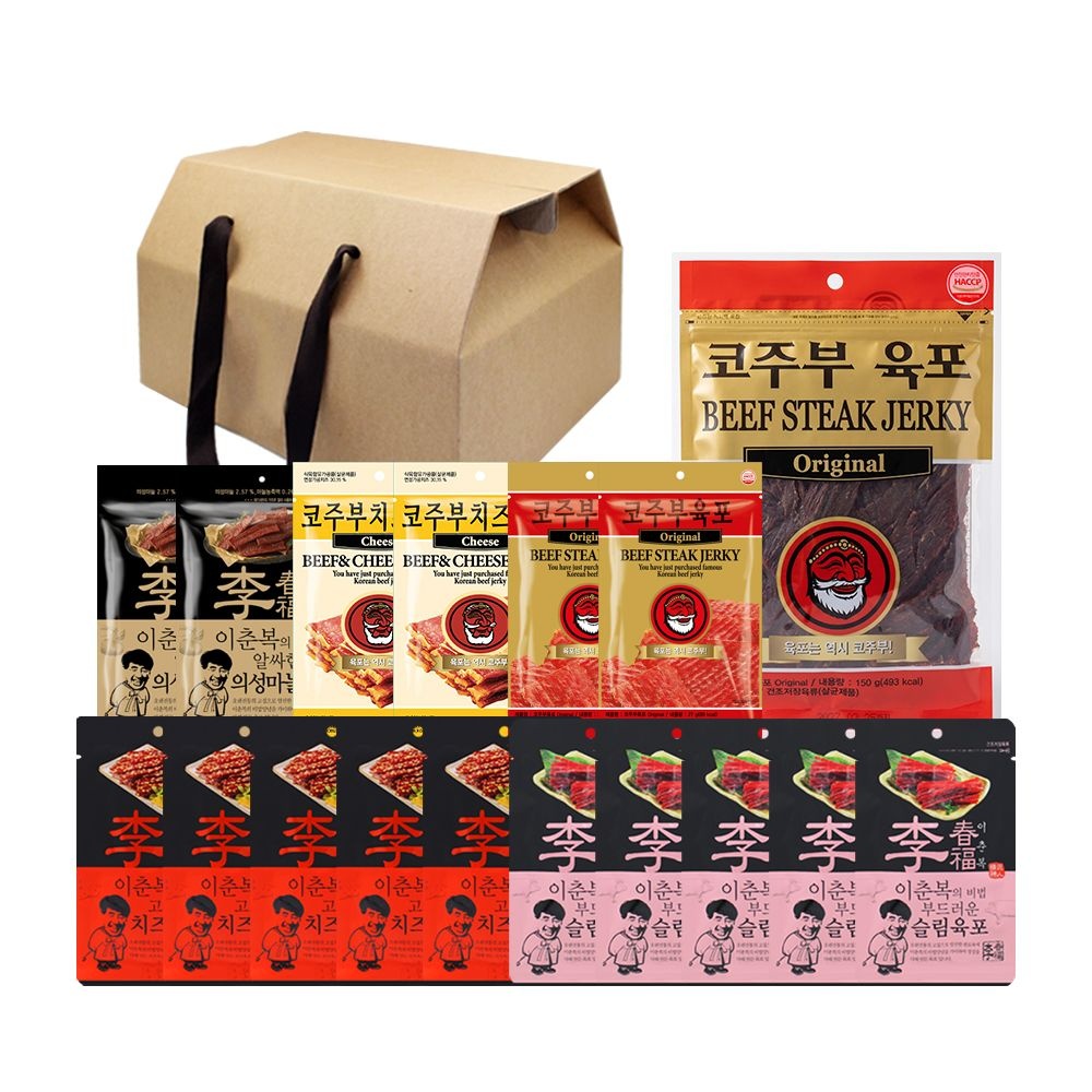 코주부 육포 실속 17종 세트 [704g] 명절선물 추석 설 선물세트