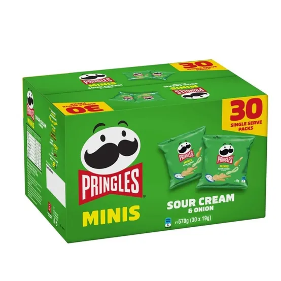 프링글스 미니스 사워크림어니언 570g 19g 30개 과자