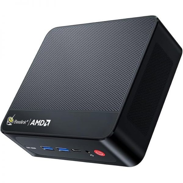 [해외] Beelink 비링크 SER5 미니 PC W11 Pro AMD Ryzen 5 5500 6C 12T 최대 4GHz 16GB DDR4 500GB NVME SSD 그래픽 6코어 2.5G LAN WiFi 6 BT5.2 HDMI DP