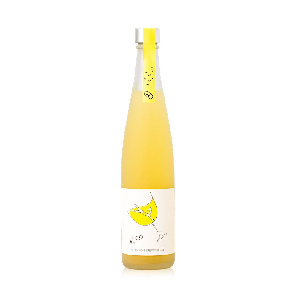 녹동양조장 고흥유자주 8도 500ml 살균약주