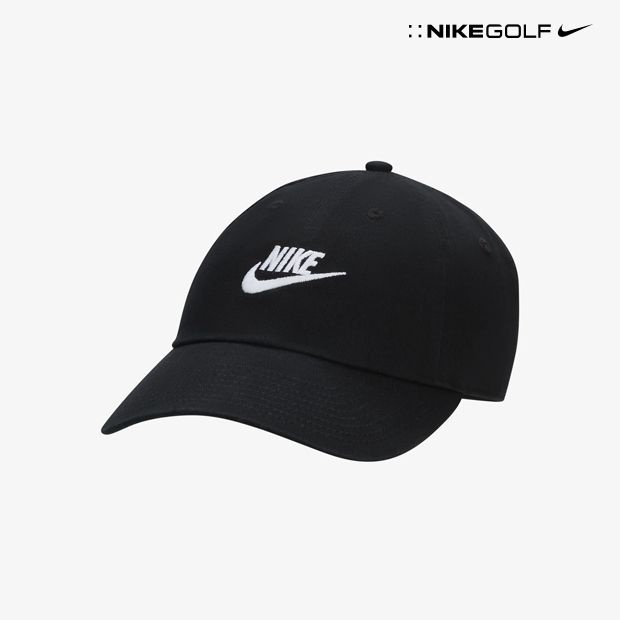 [롯데백화점] 나이키 골프 FB5368-011 나이키 클럽 언스트럭쳐드 퓨추라 워시 캡