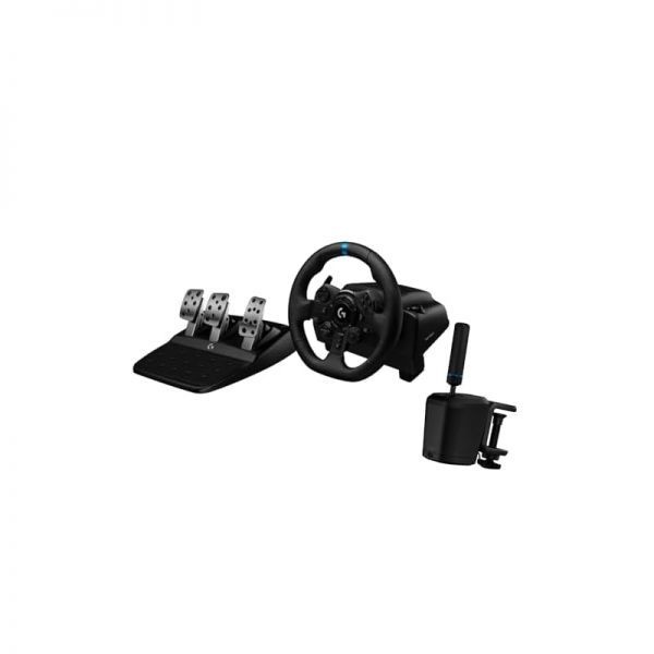 [해외] 로지텍 G923 레이싱 휠 페달 RS 시프터 핸드브레이크 번들 PS5 PS4 PC 235997