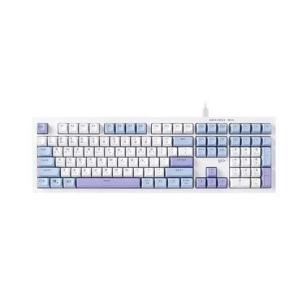지클릭커 OFFICEPRO OPK50 사일런스 M RGB 무소음 방수 108 Sky City (CR1)
