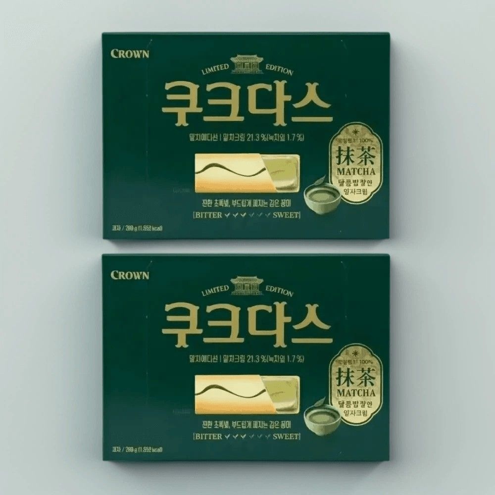 크라운 쿠크다스말차 289g 2개 (289g 2개)