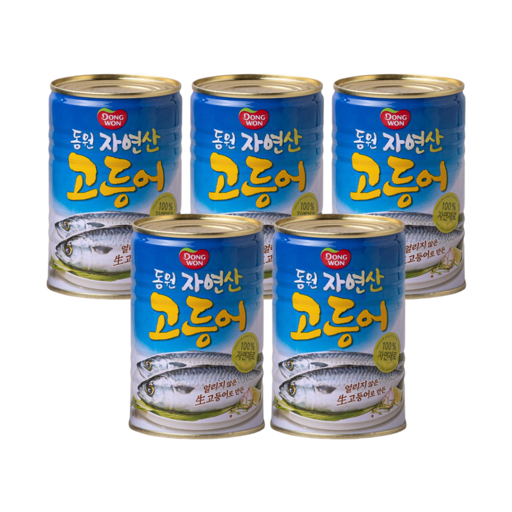 동원 고등어 300g x5캔 통조림