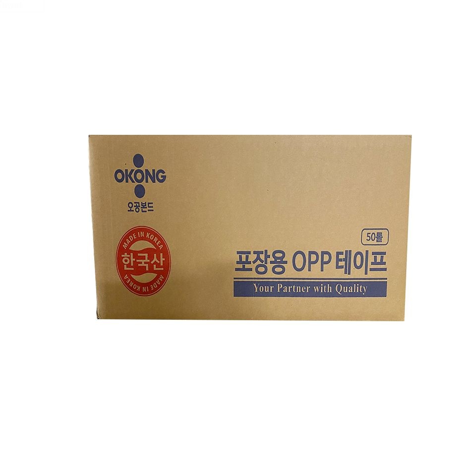[온누리상품] 오공 중포장 아크릴 포장 박스테이프(투명)48mmX40m-20개