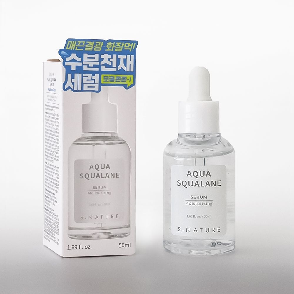 [오늘출발] 에스네이처 아쿠아 스쿠알란 세럼 50ml