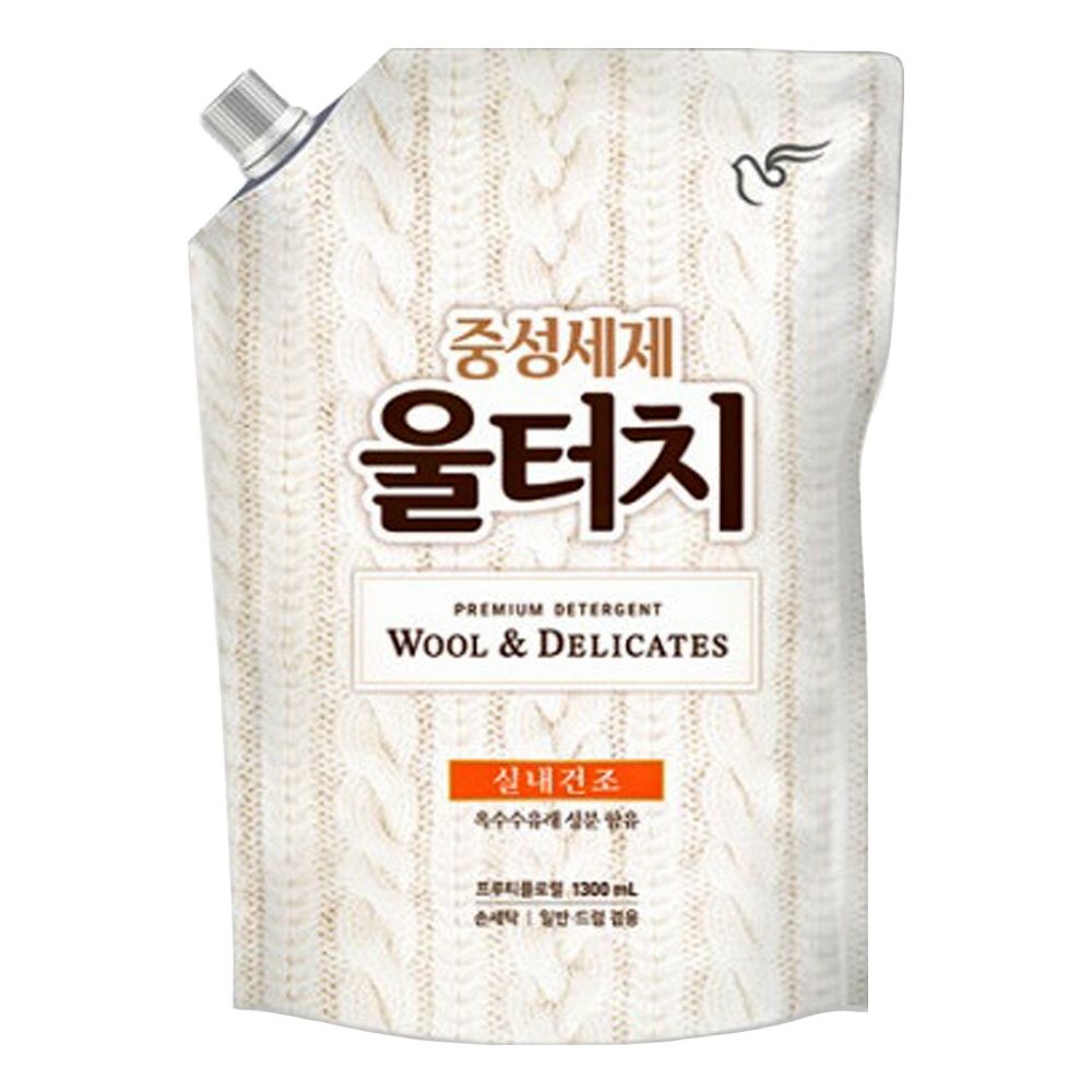 피죤 울터치 프리미엄 중성세제 리필 1300ml