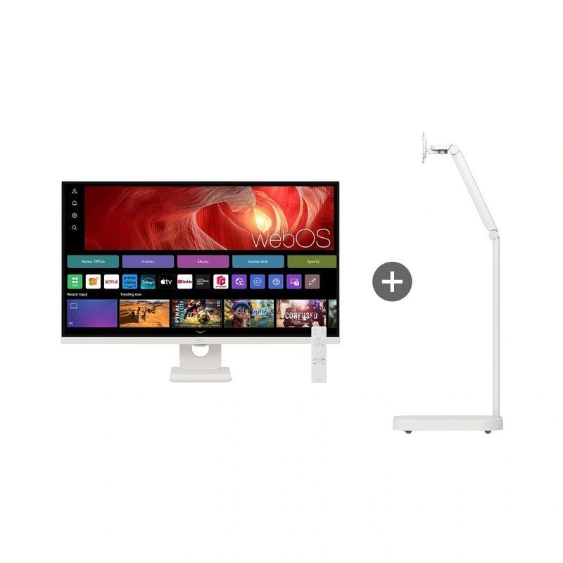 LG전자 LG 모니터 32U721SAW+STA32F 무료배송