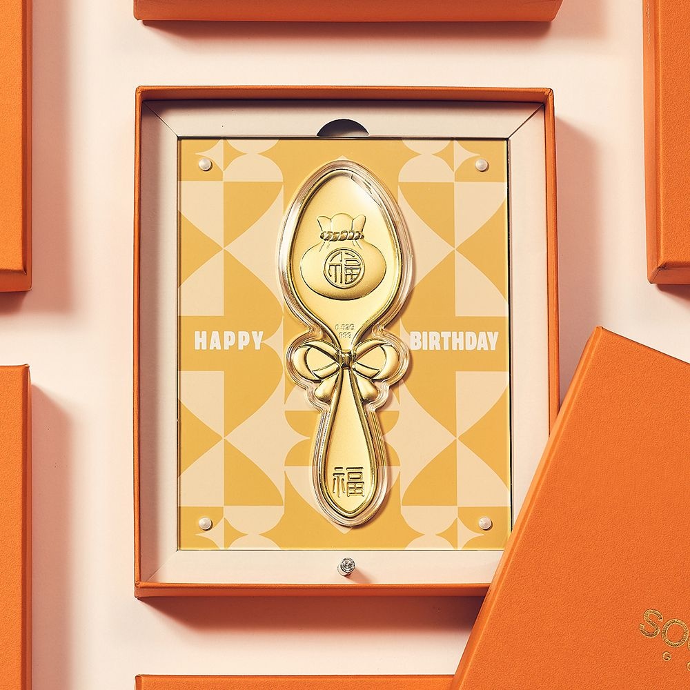 수앤진골드 스푼 골드바 24K 순금 0.52g