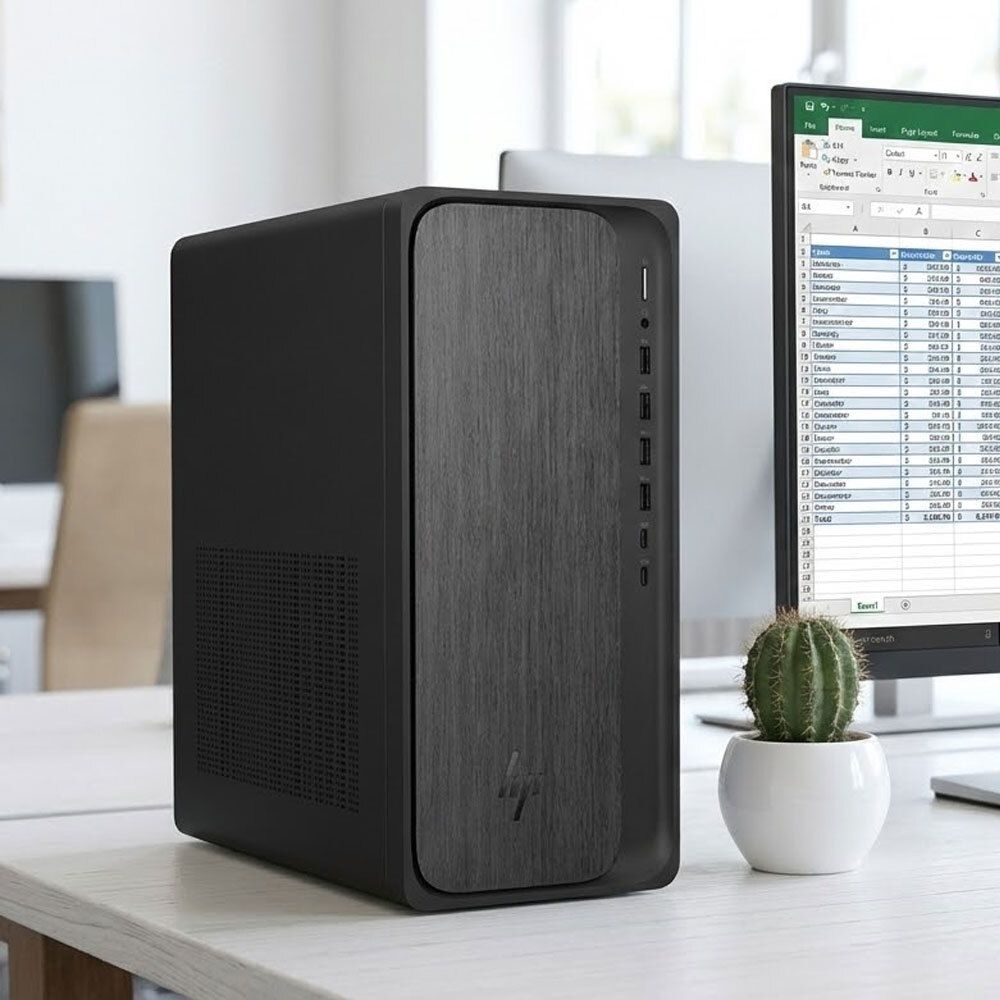 [오늘출발] HP 옴니데스크 인텔 AI U7-265 D5 16GB 1TB 윈도우11프로 듀얼모니터 미니타워 M03-0037KR 사무 업무 데스크탑 PC HMC