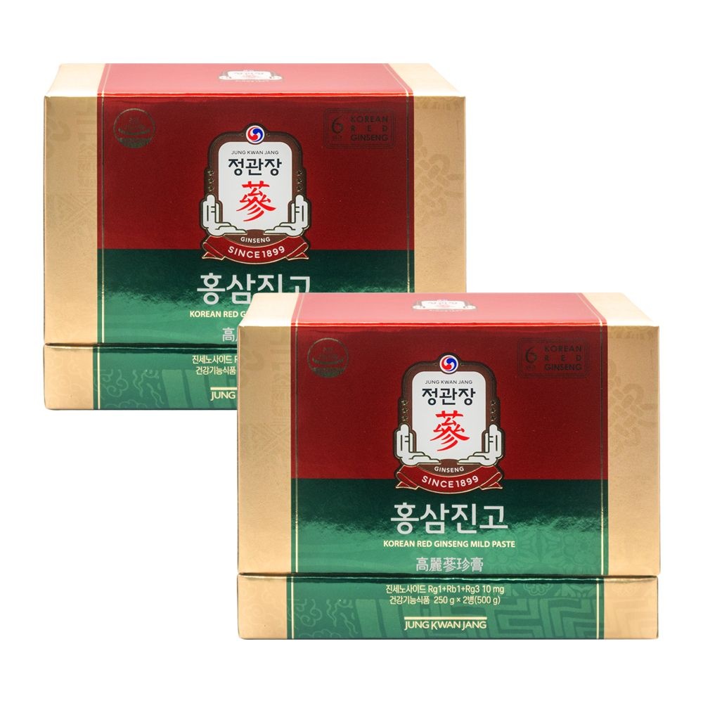 [오늘출발] 정관장 [쇼핑백포함] 정관장 홍삼진고 (250g 2병 세트) 2개 공식 정품만 배송하는 ㈜우진