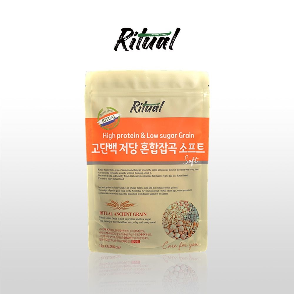 (현대홈쇼핑) [리투알] 고단백 저당 혼합잡곡 소프트 1kg (1팩)