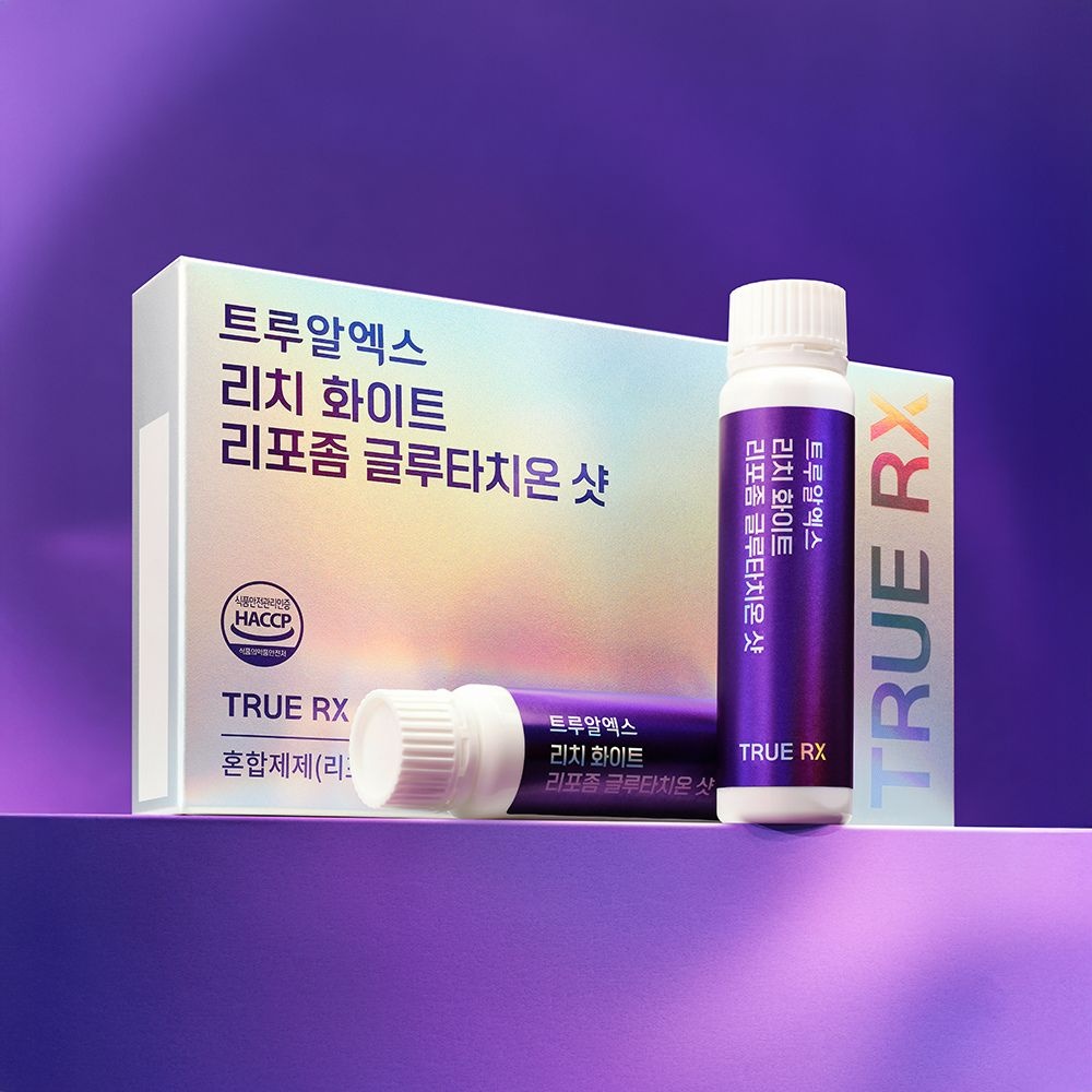 (현대홈쇼핑) 트루알엑스 리치화이트 리포좀 글루타치온샷(액상) 1박스(7병)