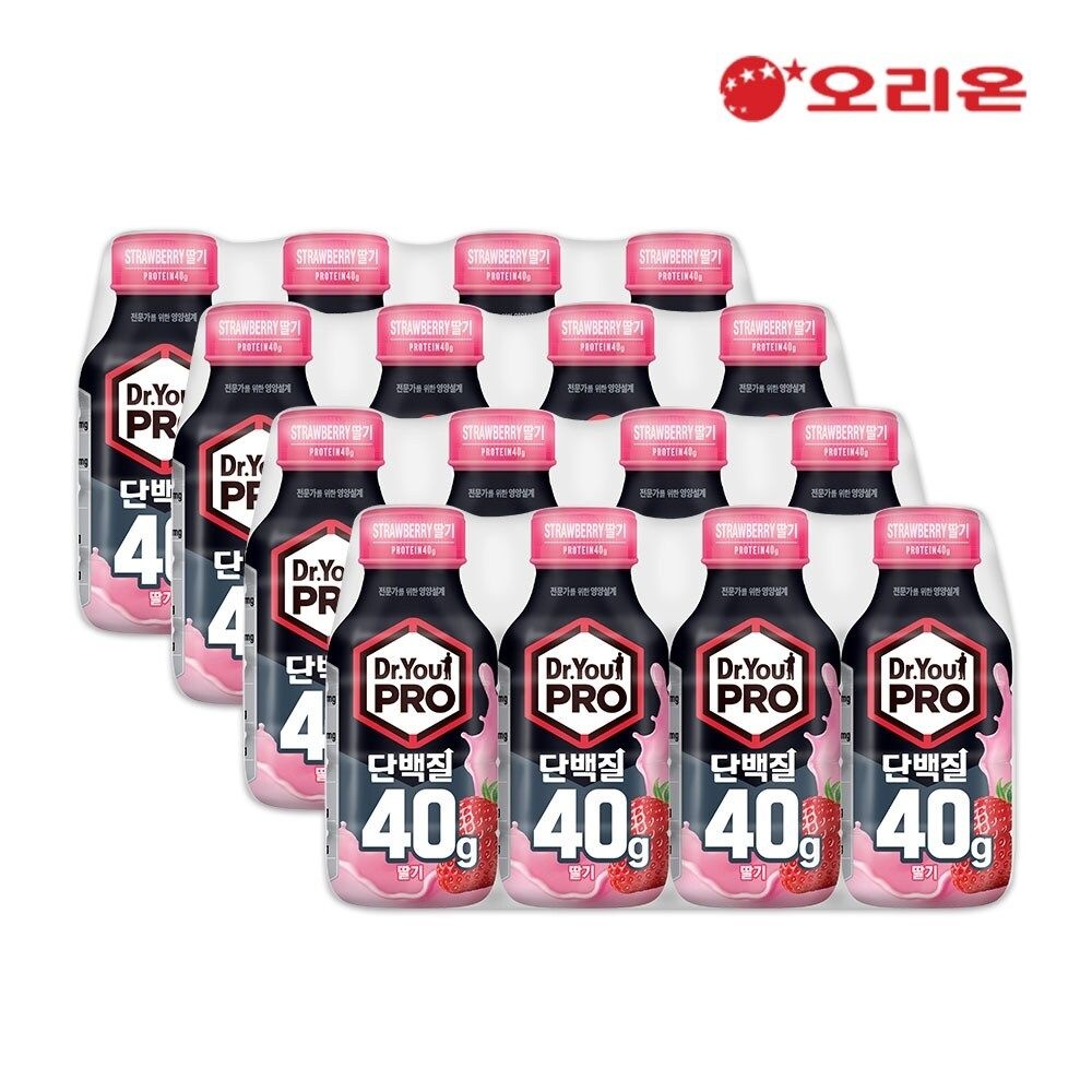 닥터유프로 단백질드링크 40g 딸기 (350ml) x 16개