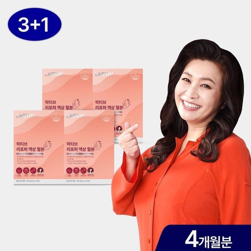 락티브 오은영 리포퍼 액상 철분 120포/4개월분 580161