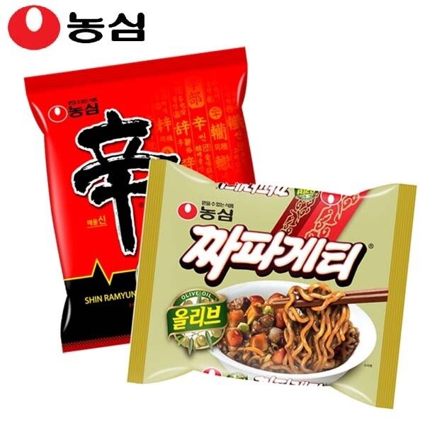 (현대Hmall) [농심]신라면15봉+올리브짜파게티15봉 (총30봉)