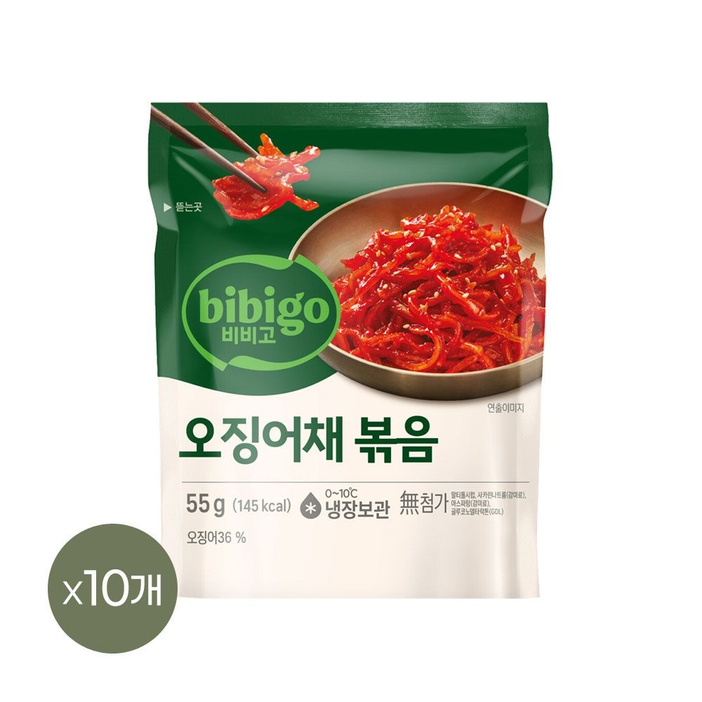 (현대Hmall) 비비고 오징어채볶음 55g x10개