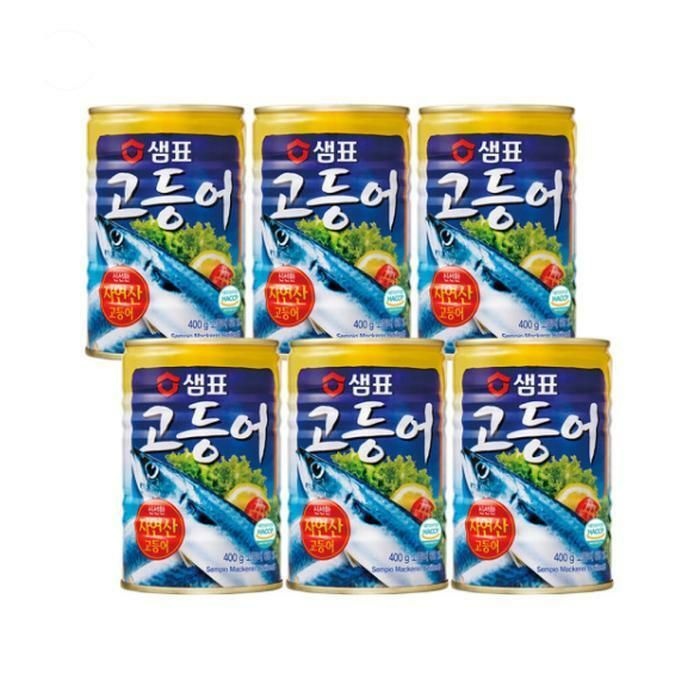 (현대Hmall) 샘표 고등어 원터치 400g 6개
