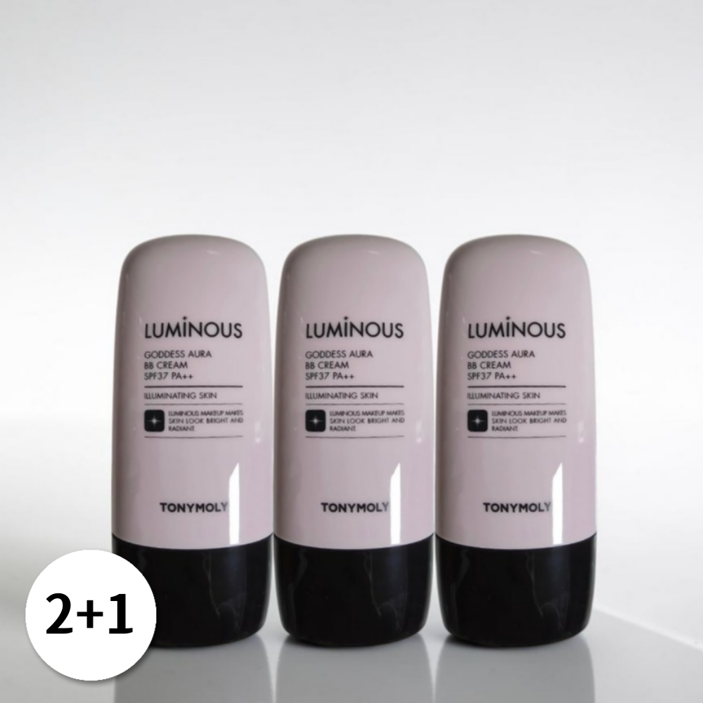 토니모리 루미너스 여신광채 비비크림 2호 45g 3개