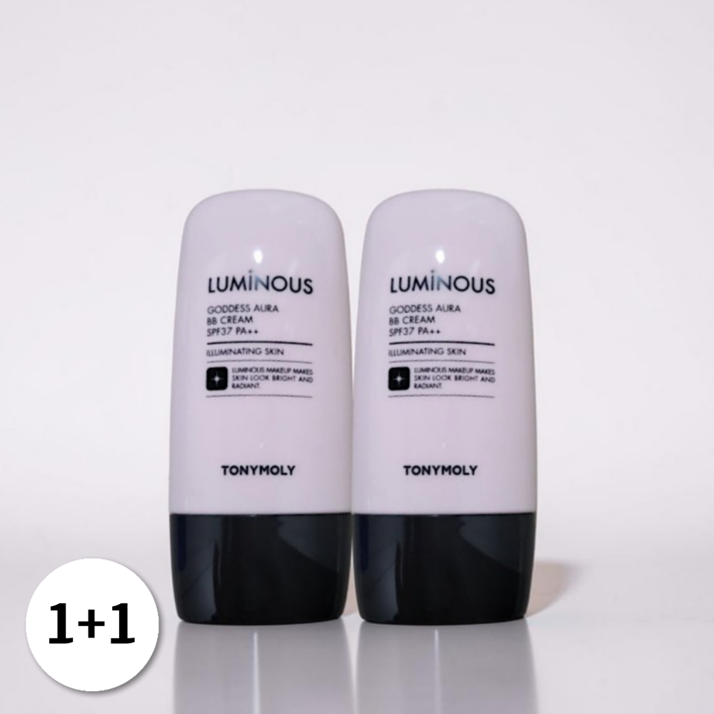토니모리 [1+1] 토니모리 루미너스 여신광채 비비크림 1호 45g 2개