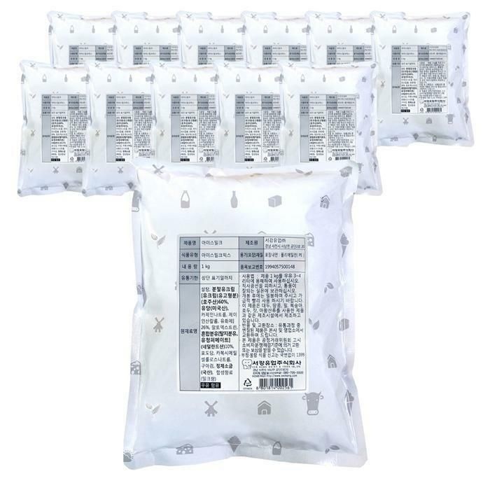 (현대Hmall) 서강 아이스밀크 1kg 12개(1박스) 우유 아이스크림 소프트