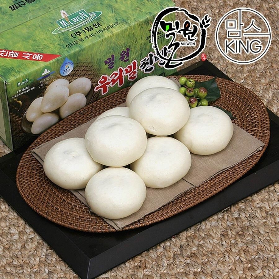 (현대Hmall) [맘스킹]밀원본가 HACCP 안흥 우리밀찐빵 20개(1300g)-국산팥