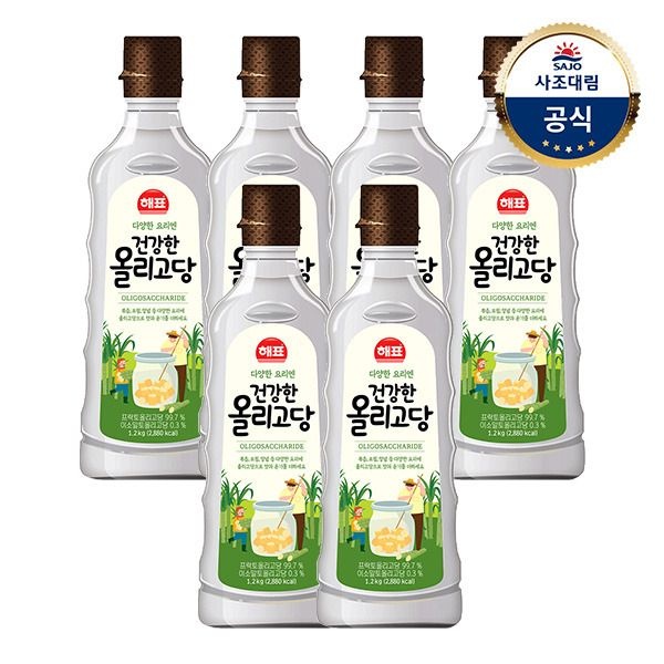 사조 (현대Hmall) [사조대림] 건강한 올리고당 1.2kg x6개