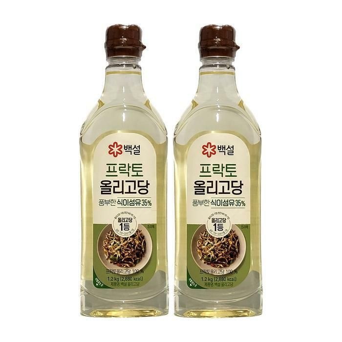 (현대Hmall) [백설] 프락토 올리고당 1.2kg x 2개