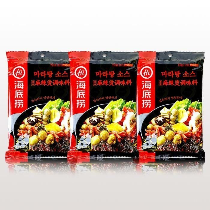 (현대Hmall) 하이디라오 마라탕 소스 220g x 3개