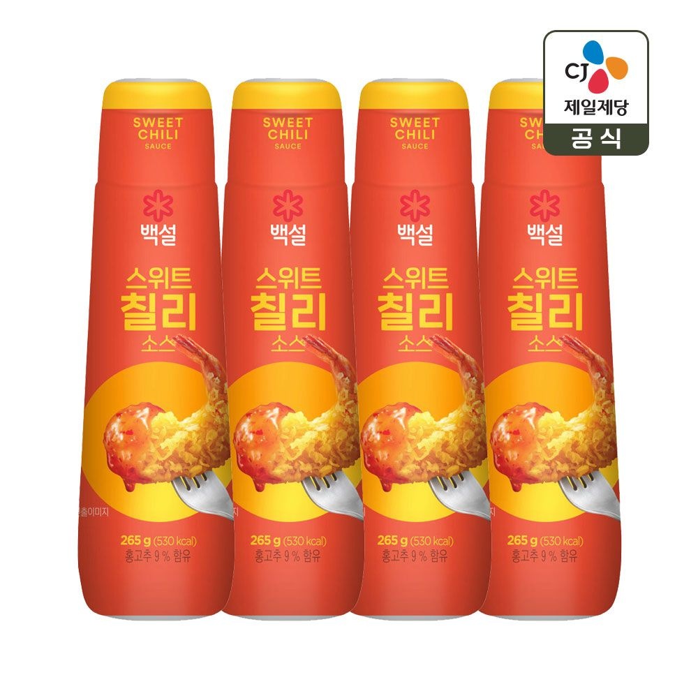 (현대Hmall) 백설 스위트칠리 소스 265g x4개