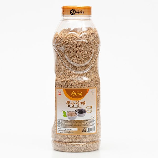 (현대Hmall) 국산 청아띠 볶음참깨 1kg (PET) 볶은참깨