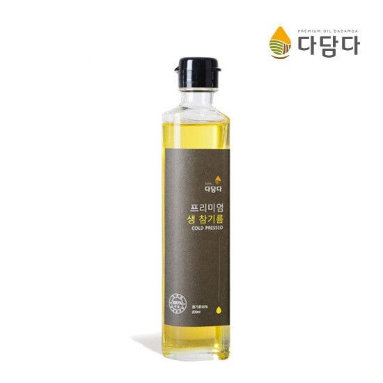 (현대Hmall) 국산 냉압착 프리미엄 생참기름 200ML